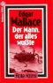 [Edgar Wallace 14] • Der Mann, der alles wusste